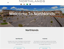 Tablet Screenshot of northlands.co.za